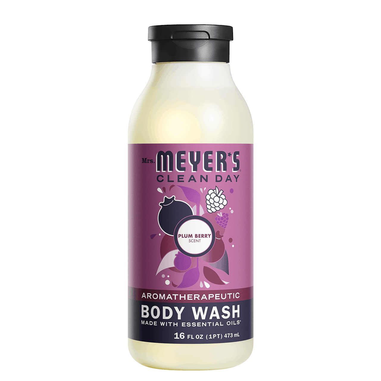 Mrs. Meyer's Clean Day Plum Berry Body Wash Home Essential