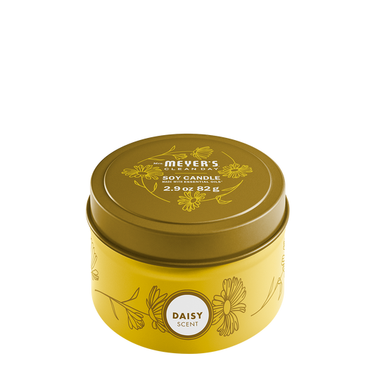 Mrs. Meyer's Clean Day Daisy Scented Tin Candle