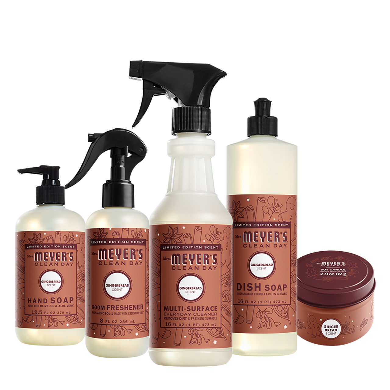 Mrs. Meyer's Clean Day Gingerbread Fresh Home Collection
