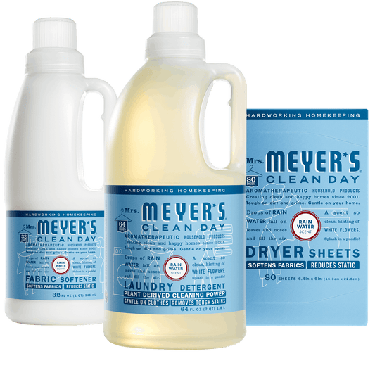Mrs. Meyer's Clean Day Rain Water Laundry Set Gift-Ready