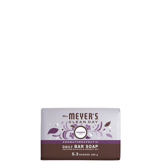 Mrs. Meyer's Clean Day Lavender Daily Bar Soap Home Essential