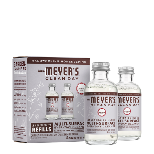Mrs. Meyer's Clean Day Lavender Multi-Surface Concentrate Refill 2-Pack