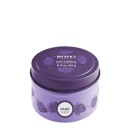 Mrs. Meyer's Clean Day Lilac Scented Tin Candle