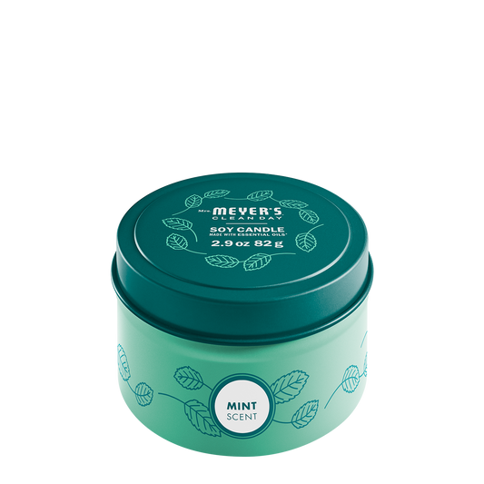 Mrs. Meyer's Clean Day Mint Scented Tin Candle