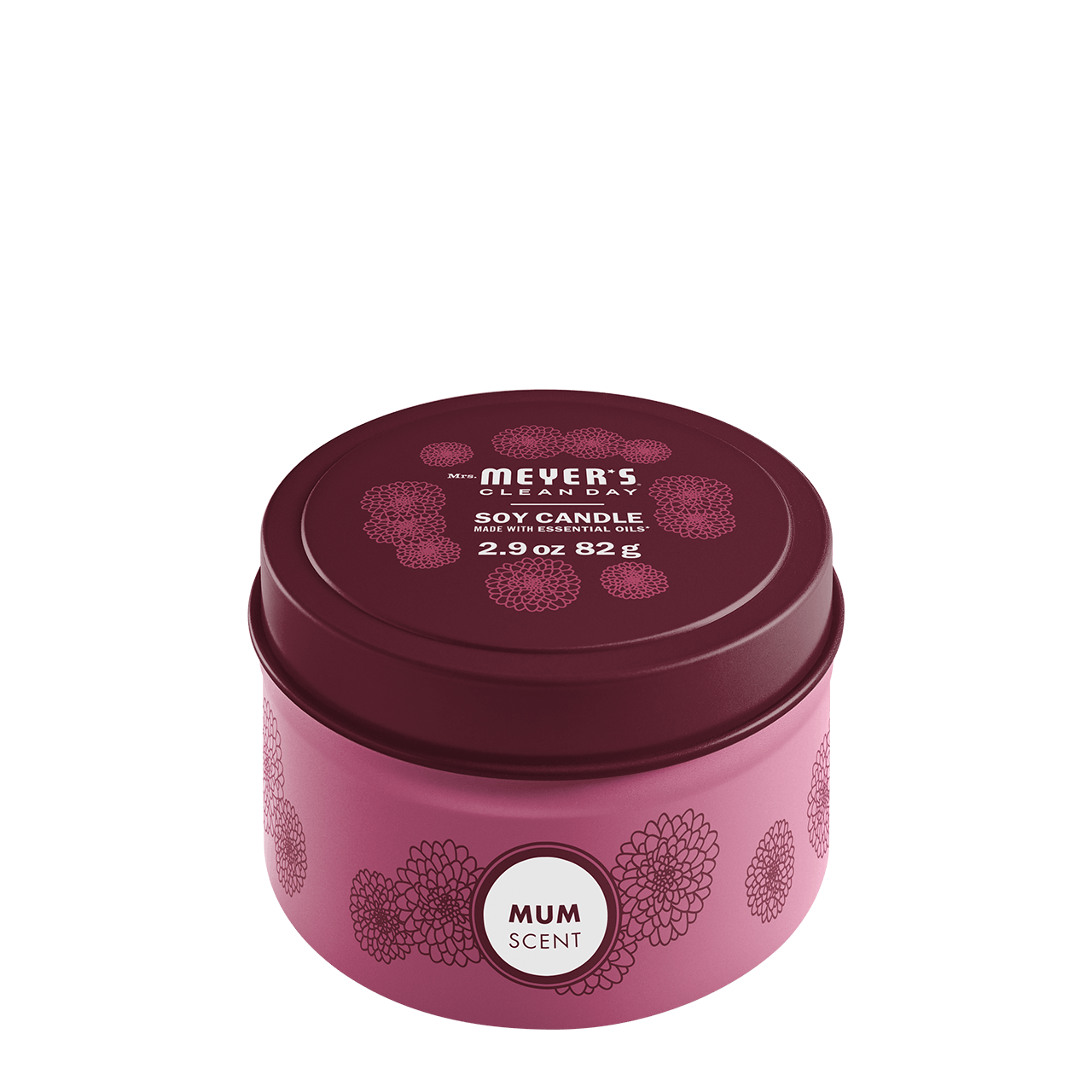 Mrs. Meyer's Clean Day Mum Scented Tin Candle