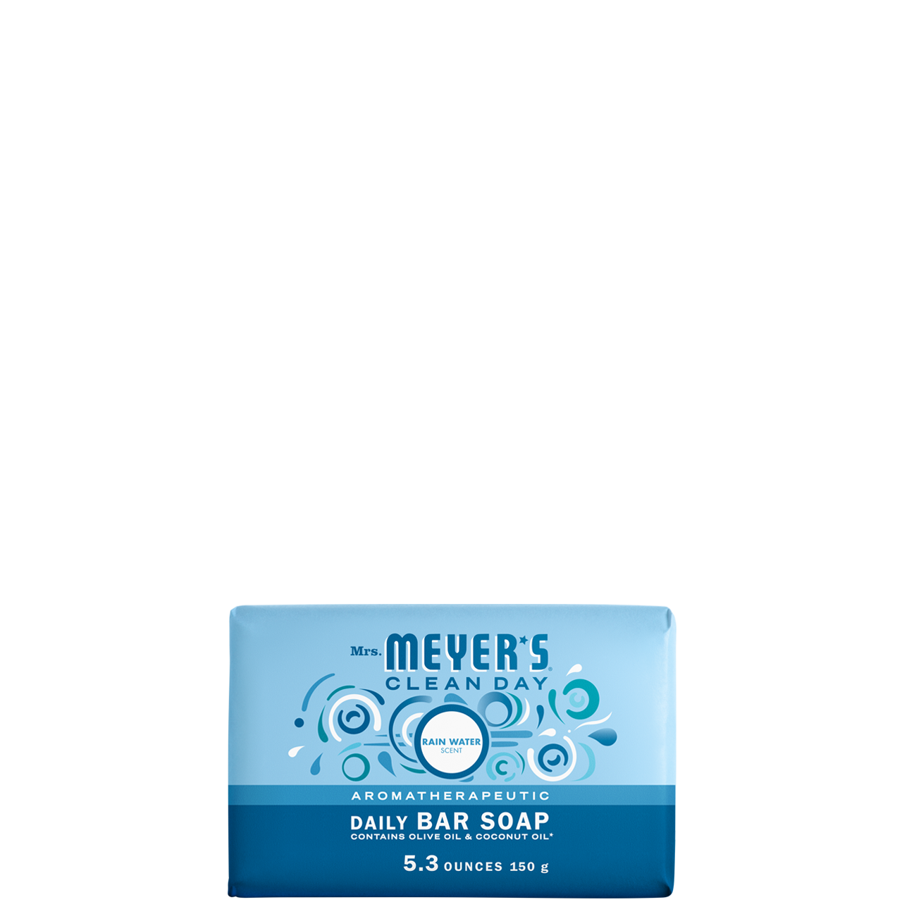 Mrs. Meyer's Clean Day Rain Water Daily Bar Soap Home Essential