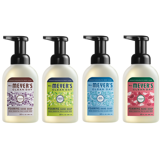 Mrs. Meyer's Clean Day Foaming Hand Soap Variety Pack Home Essential
