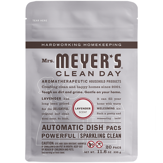 Mrs. Meyer's Clean Day Lavender Automatic Dish Packs Home Care