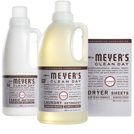 Mrs. Meyer's Clean Day Lavender Laundry Set Gift-Ready