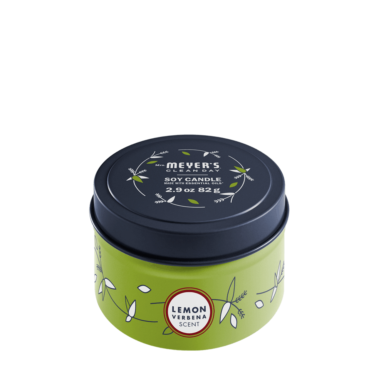 Mrs. Meyer's Clean Day Lemon Verbena Scented Tin Candle
