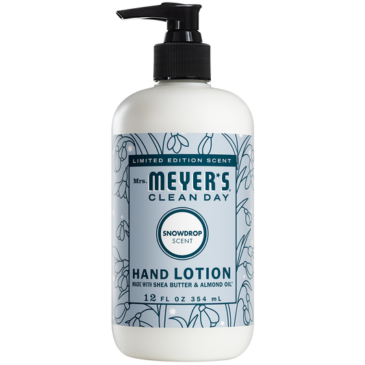 Mrs. Meyer's Clean Day Snowdrop Hand Lotion Home Essential