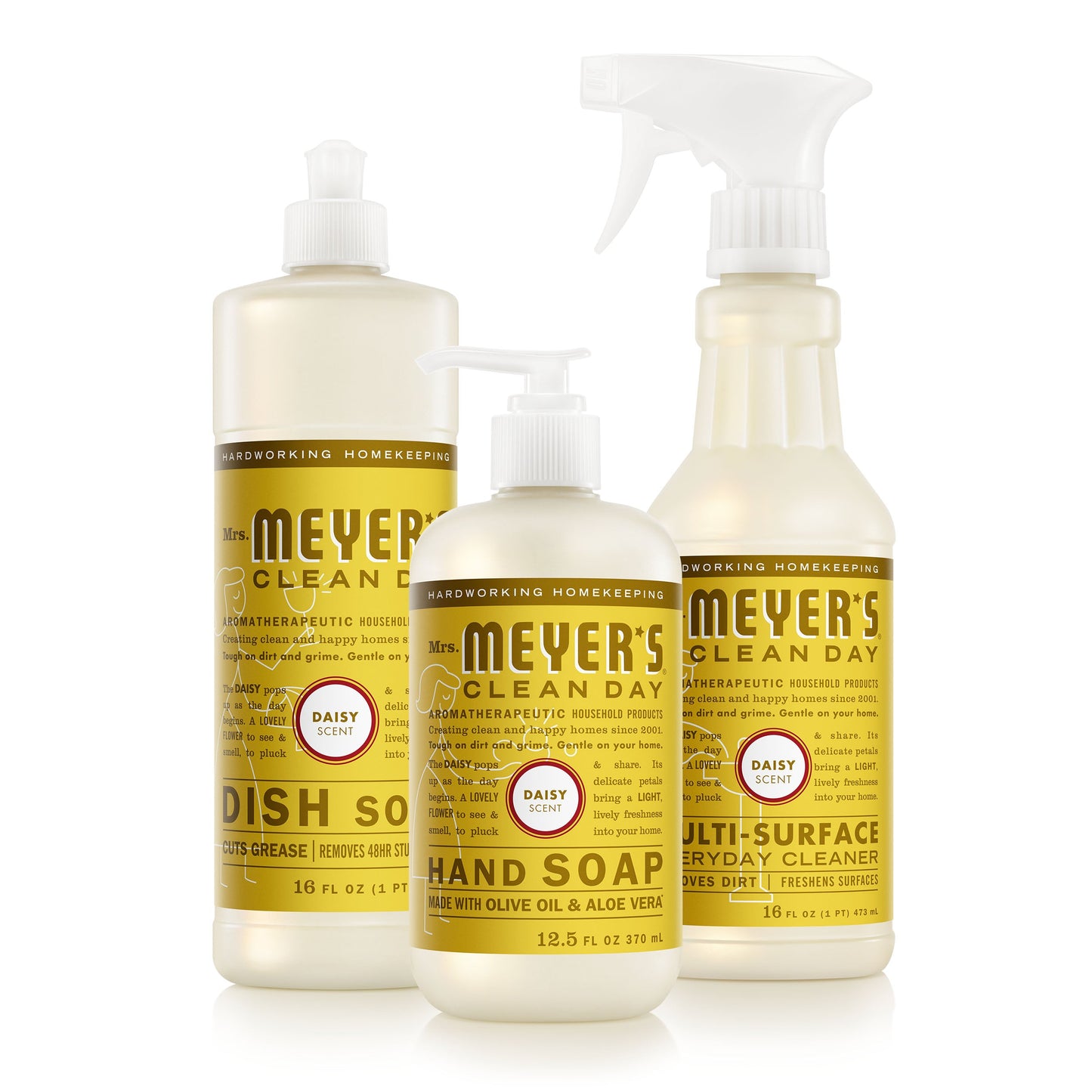 Mrs. Meyer's Clean Day Daisy Kitchen Basics Starter Set