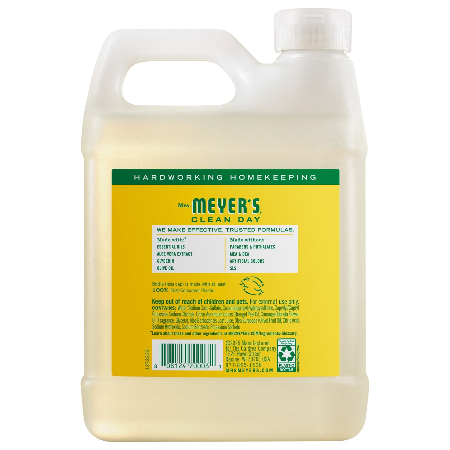 Mrs. Meyer's Clean Day Honeysuckle Liquid Hand Soap Refill Pouch