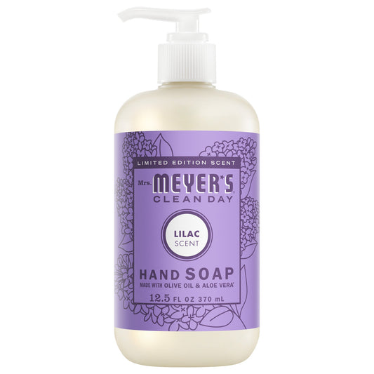 Mrs. Meyer's Clean Day Lilac Liquid Hand Soap Home Essential