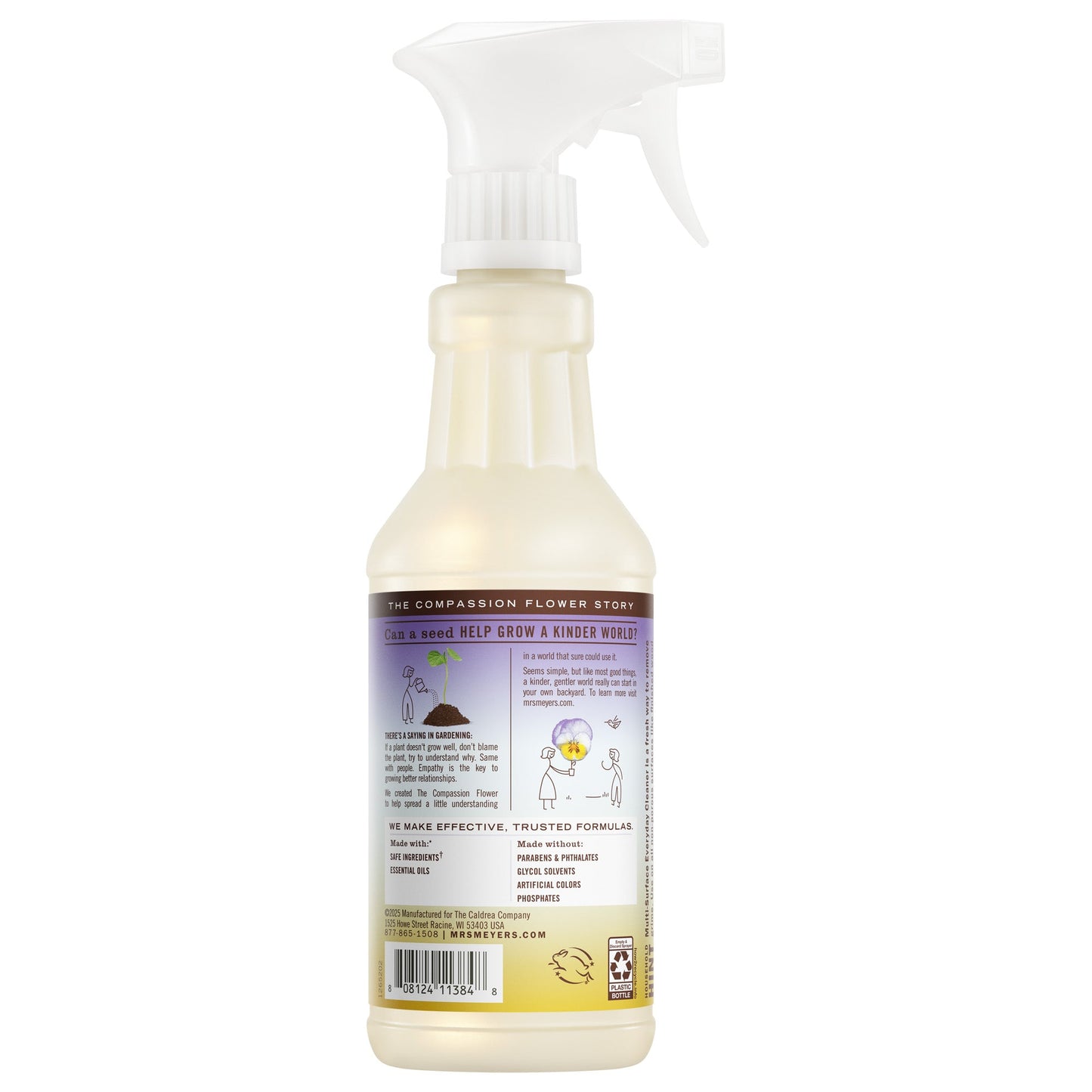 Mrs. Meyer's Clean Day Compassion Flower Multi-Surface Cleaning Spray
