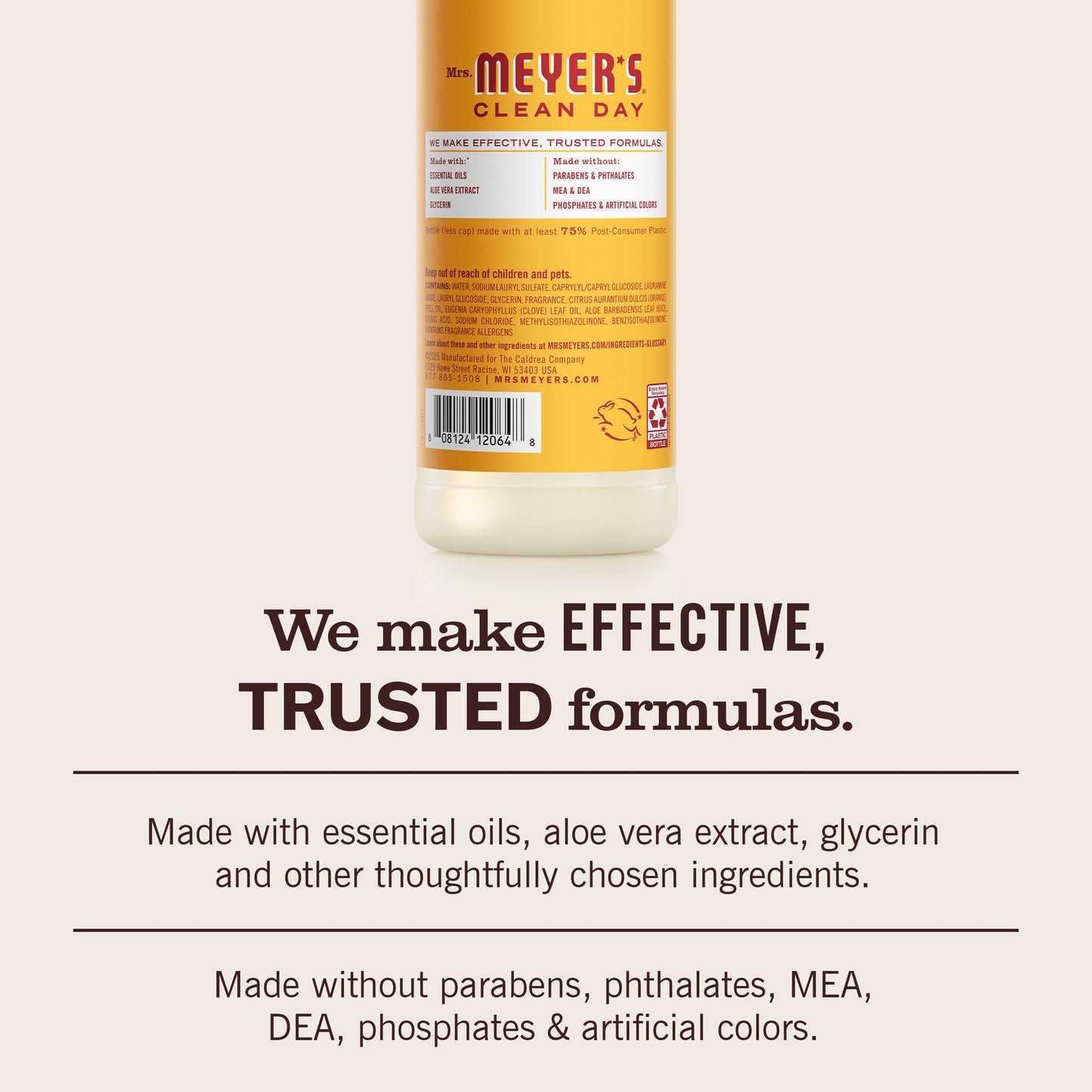 Mrs. Meyer's Clean Day Clementine Dishwashing Liquid