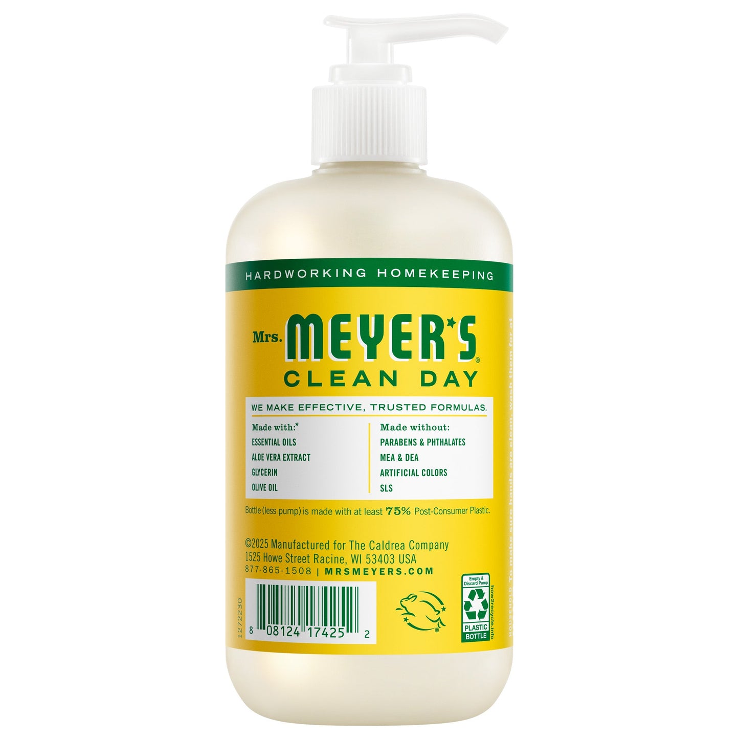 Mrs. Meyer's Clean Day Honeysuckle Liquid Hand Soap Home Essential