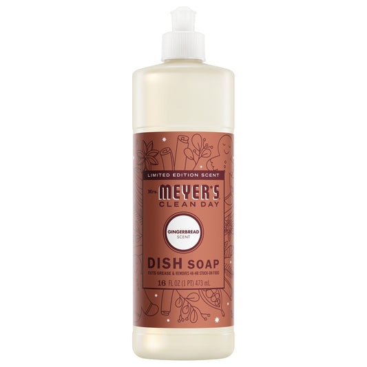 Mrs. Meyer's Clean Day Gingerbread Dishwashing Liquid