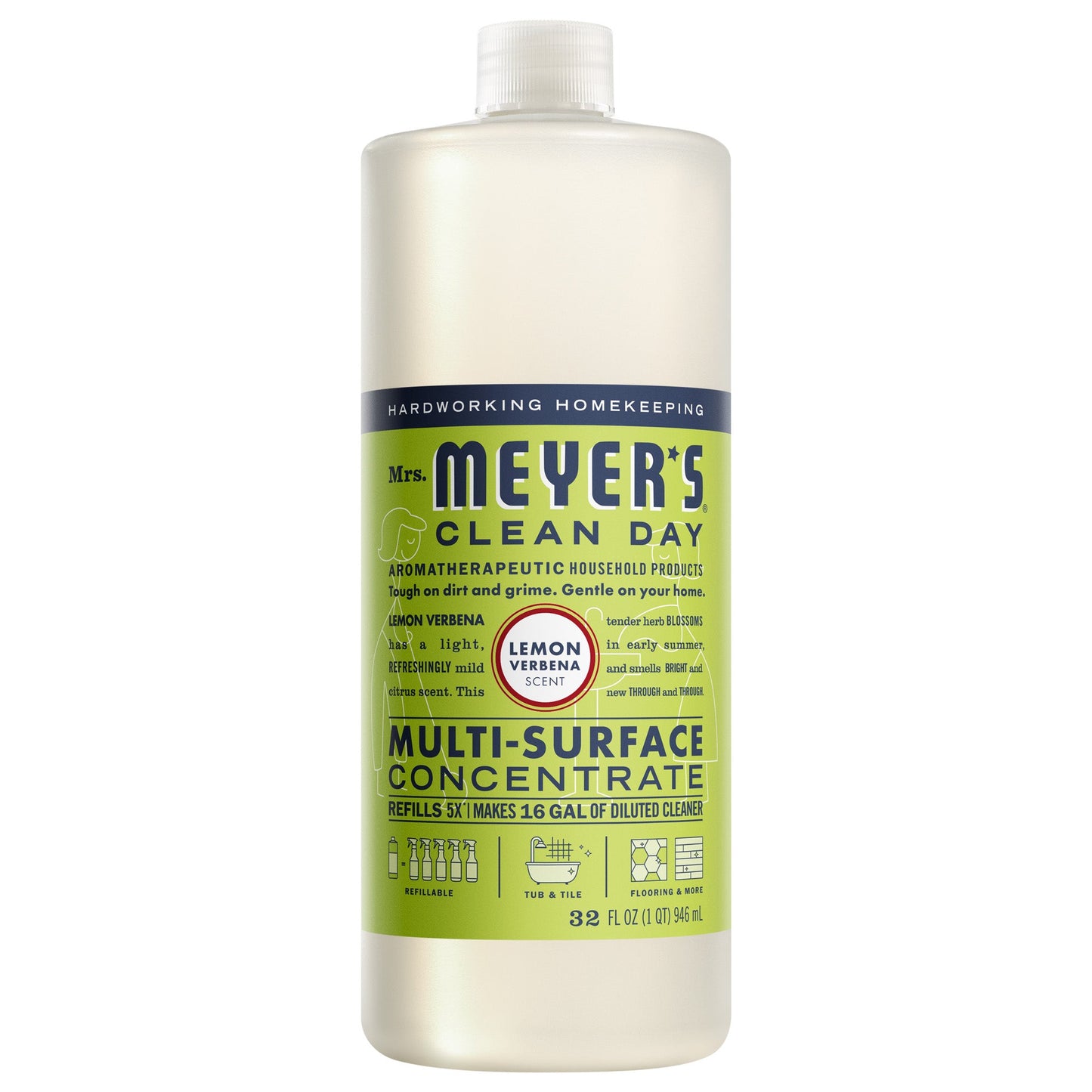 Mrs. Meyer's Clean Day Lemon Verbena Multi-Surface Concentrate Home Care
