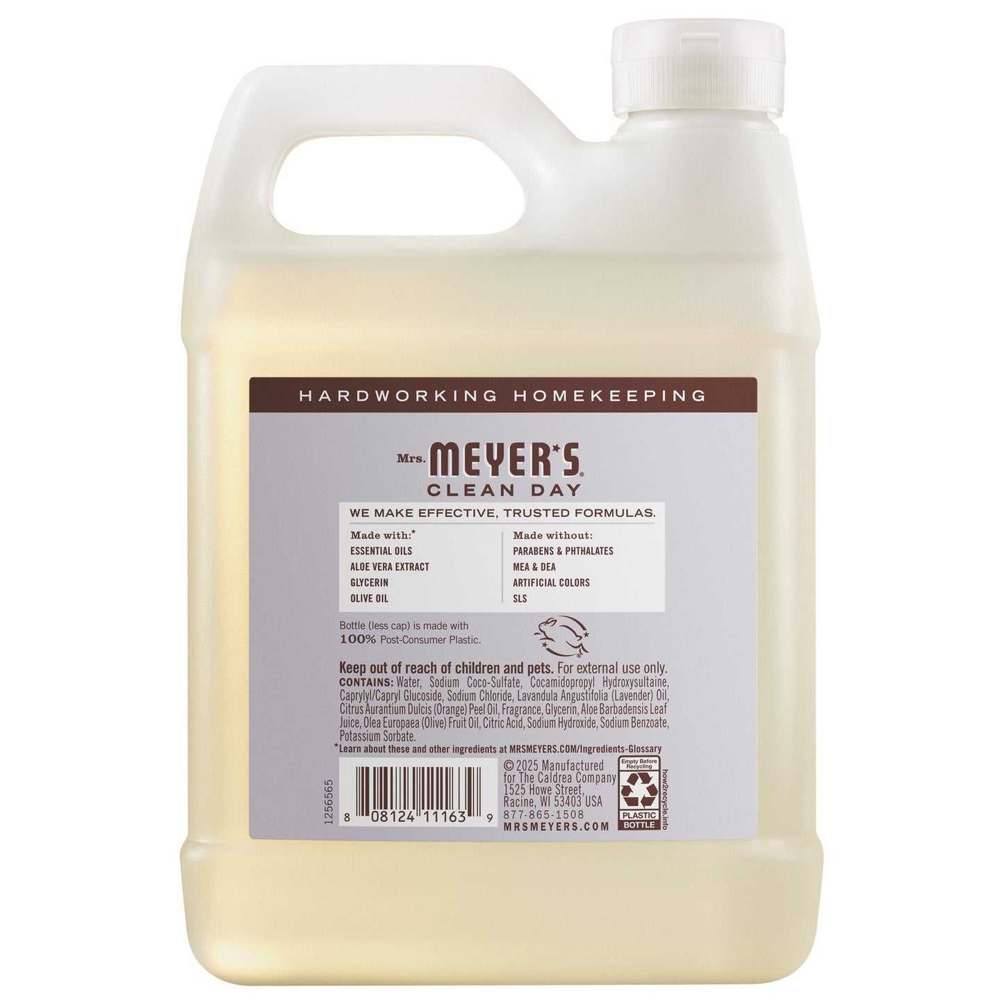 Mrs. Meyer's Clean Day Lavender Liquid Hand Soap Refill Pouch