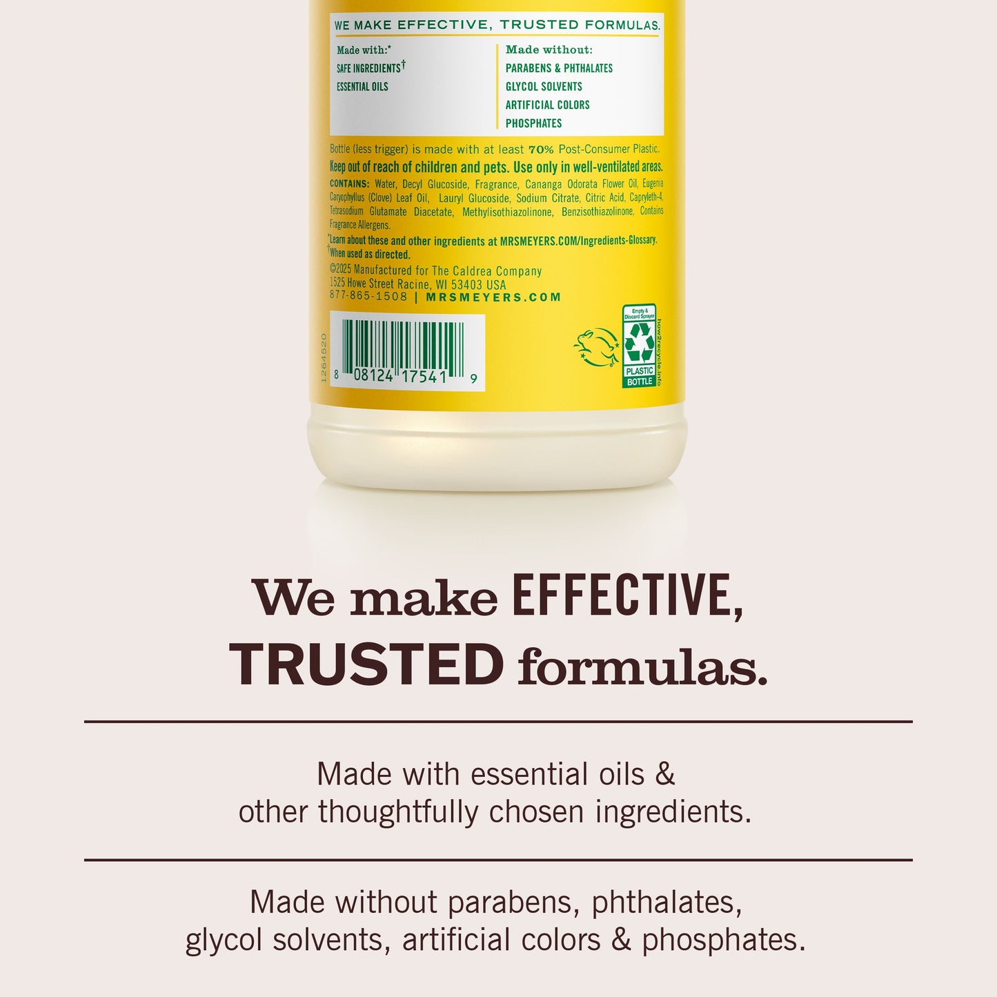 Mrs. Meyer's Clean Day Honeysuckle Multi-Surface Cleaning Spray