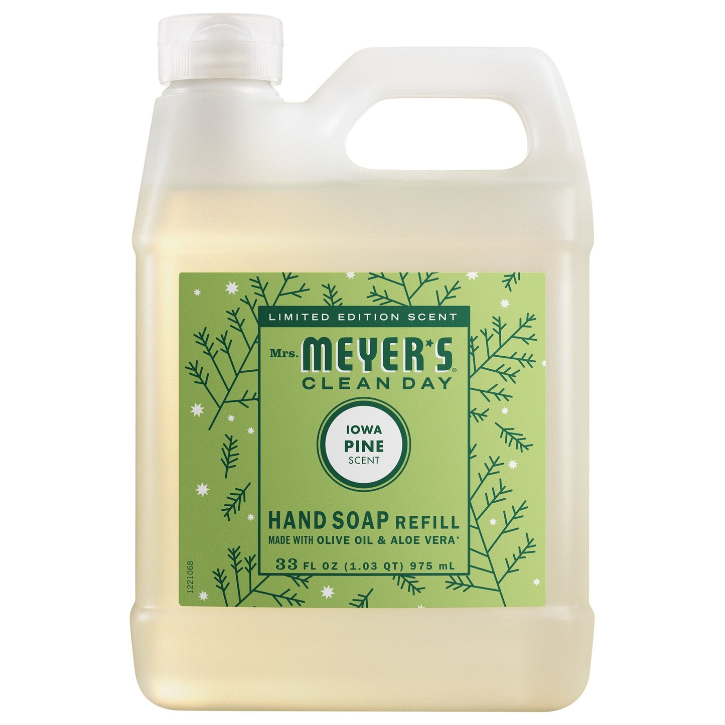 Mrs. Meyer's Clean Day Iowa Pine Liquid Hand Soap & Refill Set Gift-Ready