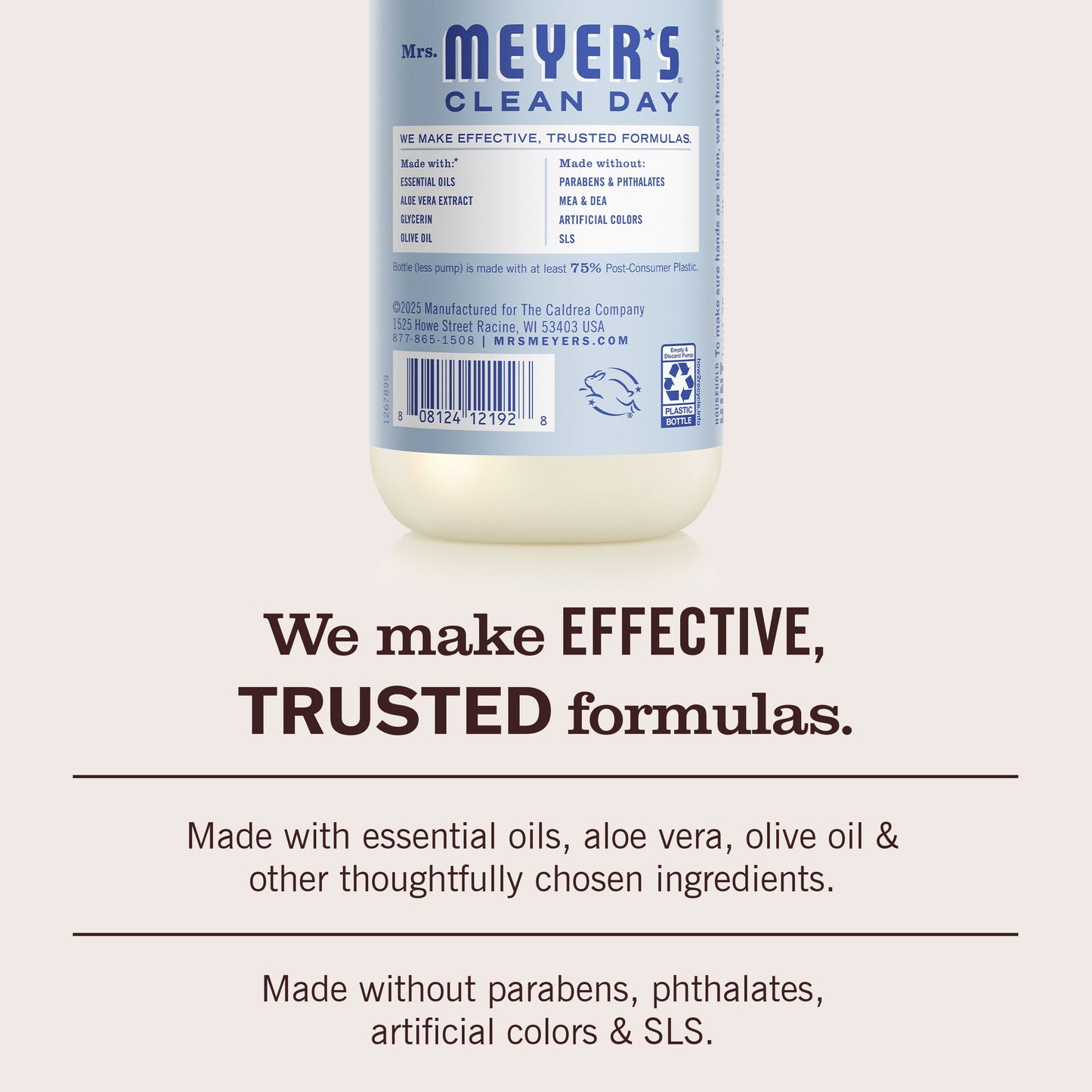 Mrs. Meyer's Clean Day Hydrangea Liquid Hand Soap Home Essential