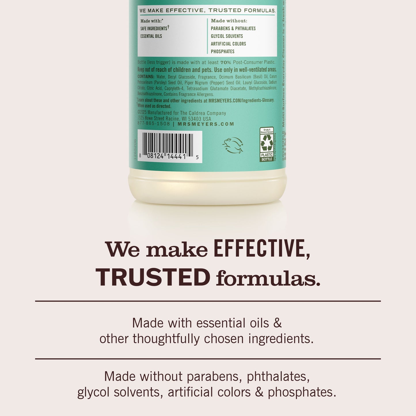 Mrs. Meyer's Clean Day Basil Multi-Surface Cleaning Spray
