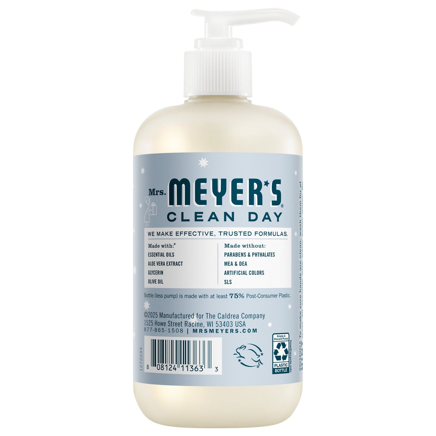 Mrs. Meyer's Clean Day Snowdrop Liquid Hand Soap Bundle, 3-Count