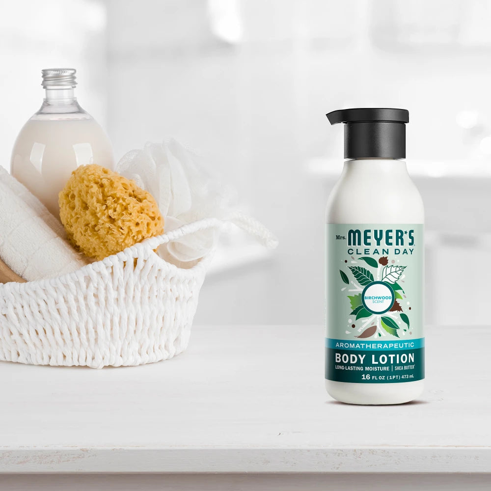 Mrs. Meyer's Clean Day Birchwood Body Lotion Home Essential