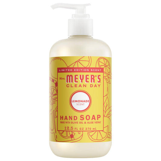 Mrs. Meyer's Clean Day Lemonade Liquid Hand Soap Home Essential