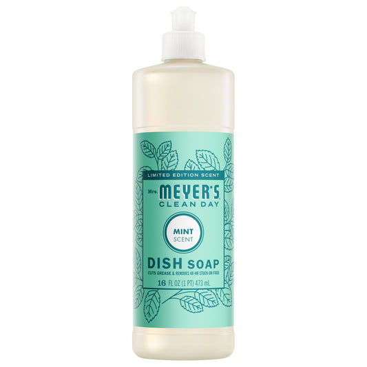 Mrs. Meyer's Clean Day Mint Dishwashing Liquid
