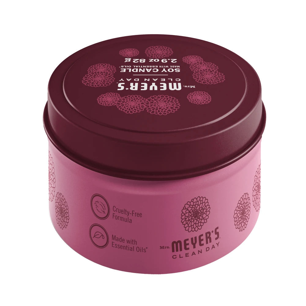 Mrs. Meyer's Clean Day Mum Scented Tin Candle