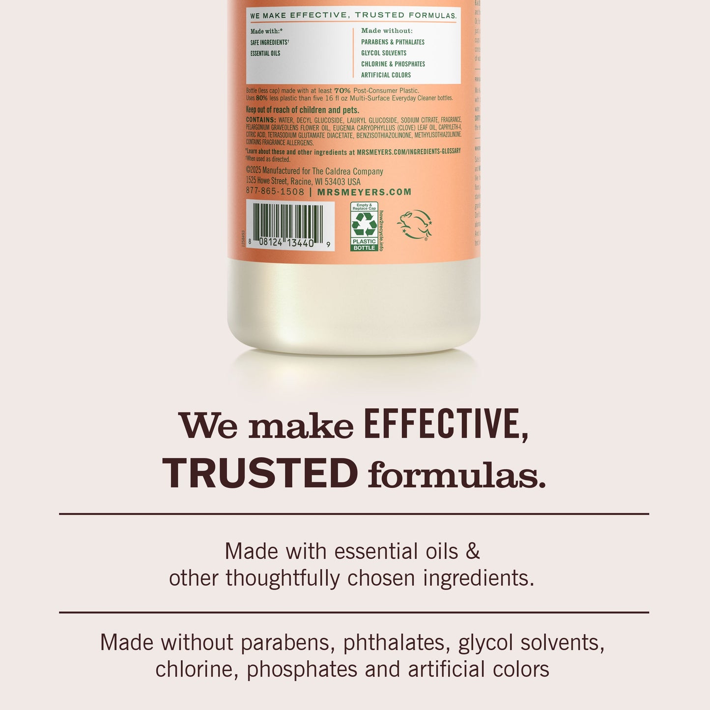 Mrs. Meyer's Clean Day Geranium Multi-Surface Concentrate Home Care
