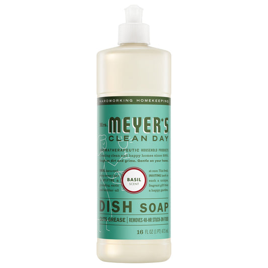 Mrs. Meyer's Clean Day Basil Dishwashing Liquid