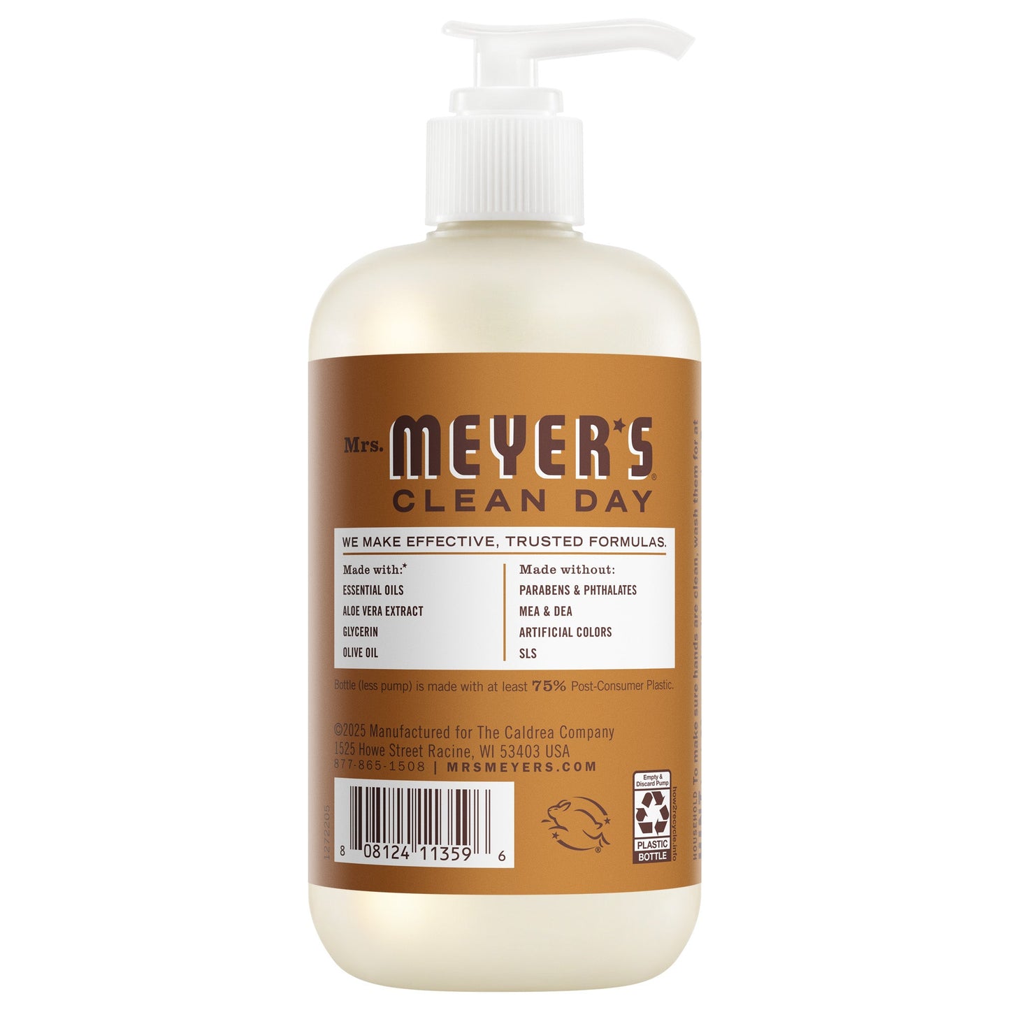 Mrs. Meyer's Clean Day Acorn Spice Liquid Hand Soap Home Essential