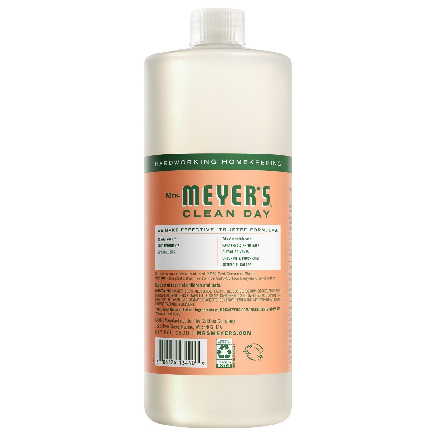 Mrs. Meyer's Clean Day Geranium Multi-Surface Concentrate Home Care