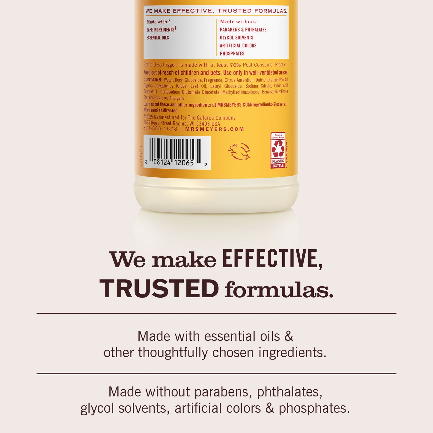Mrs. Meyer's Clean Day Clementine Multi-Surface Cleaning Spray