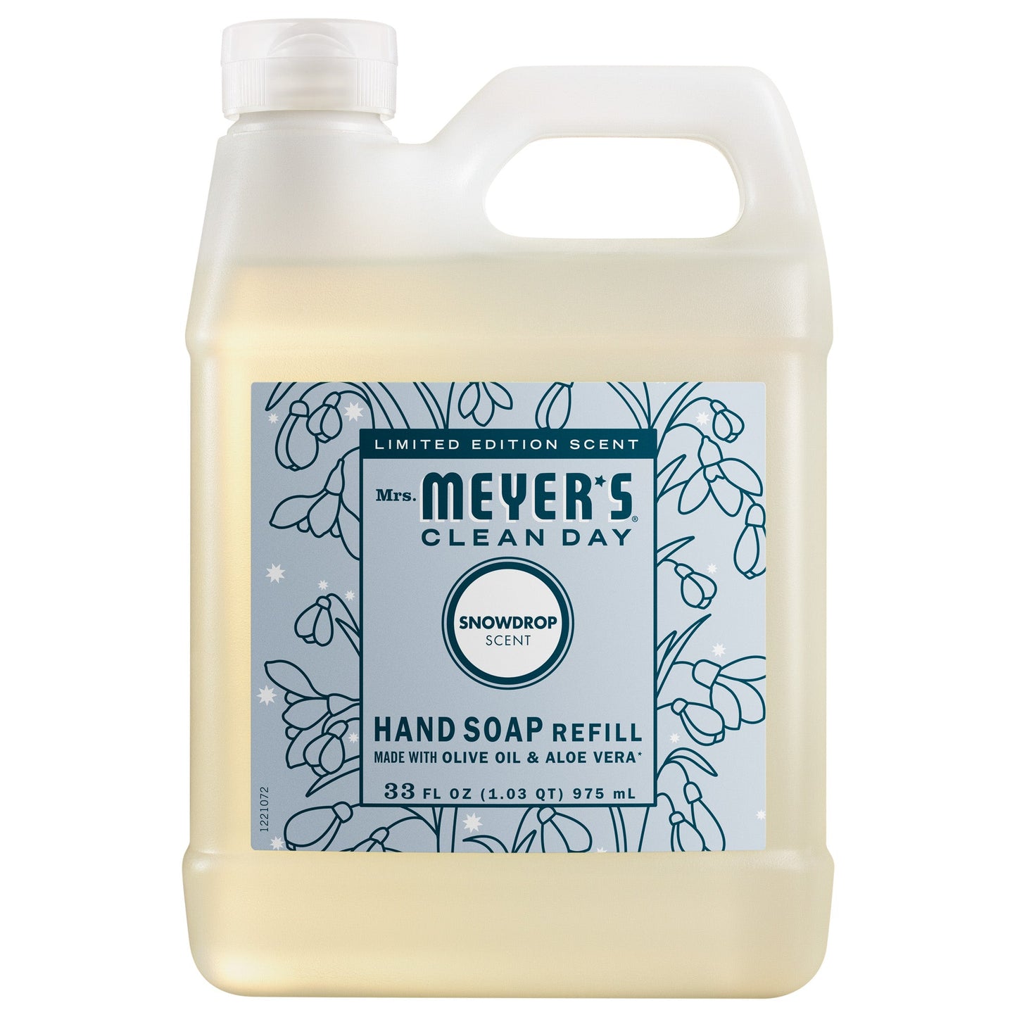 Mrs. Meyer's Clean Day Snowdrop Liquid Hand Soap Refill Pouch