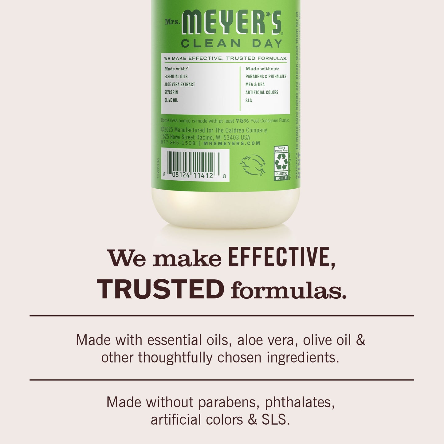 Mrs. Meyer's Clean Day Fresh Cut Grass Hand Soap Home Essential