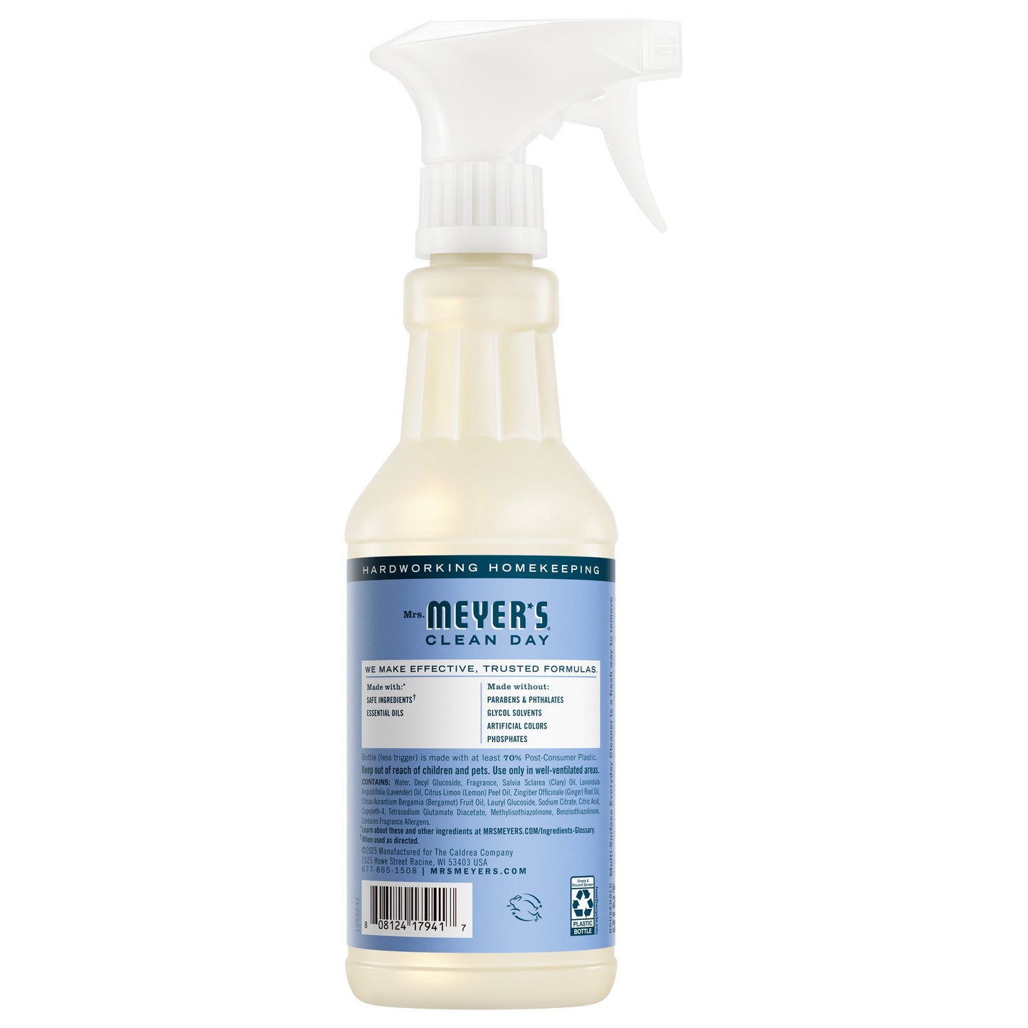 Mrs. Meyer's Clean Day Bluebell Multi-Surface Cleaning Spray