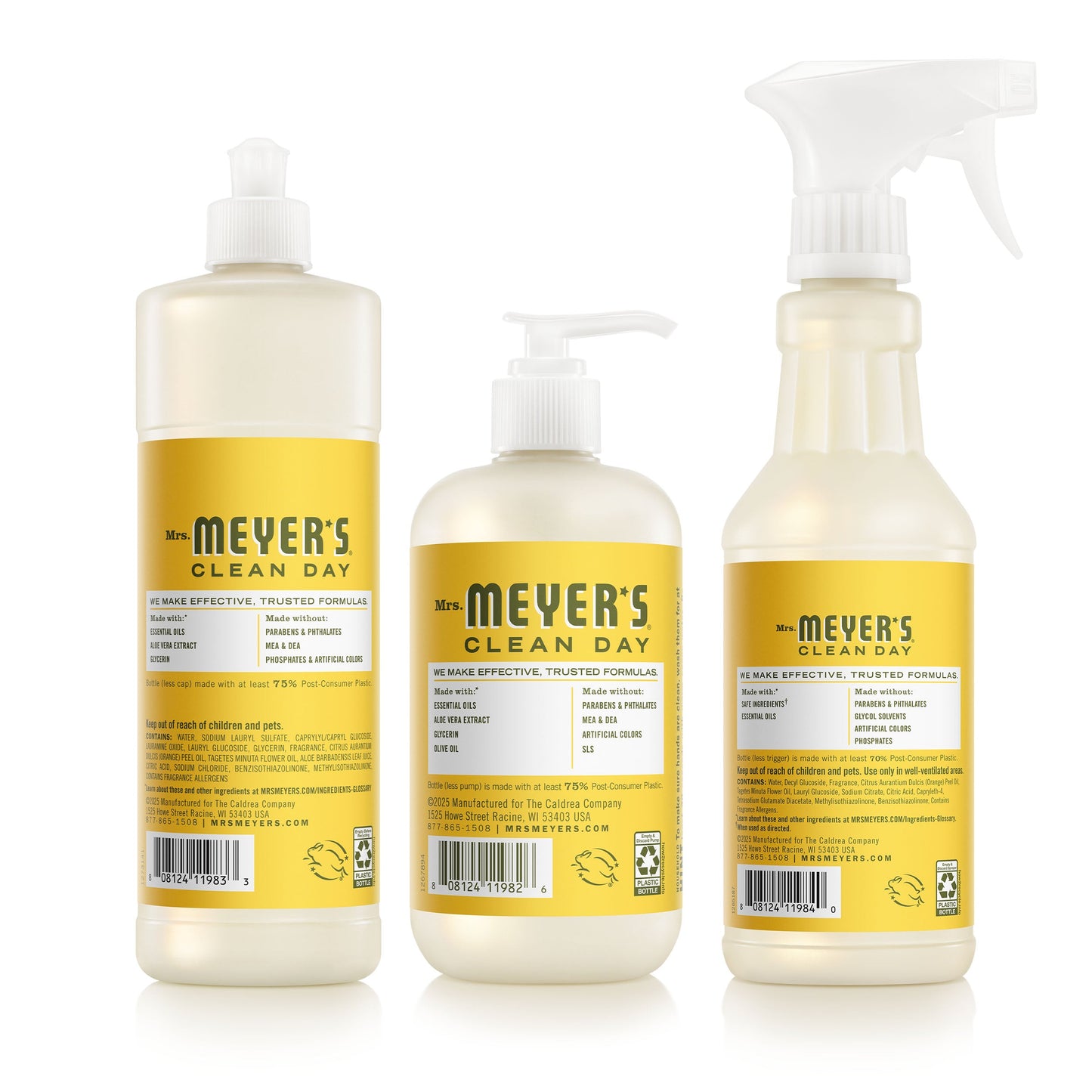 Mrs. Meyer's Clean Day Dandelion Kitchen Basics Starter Set