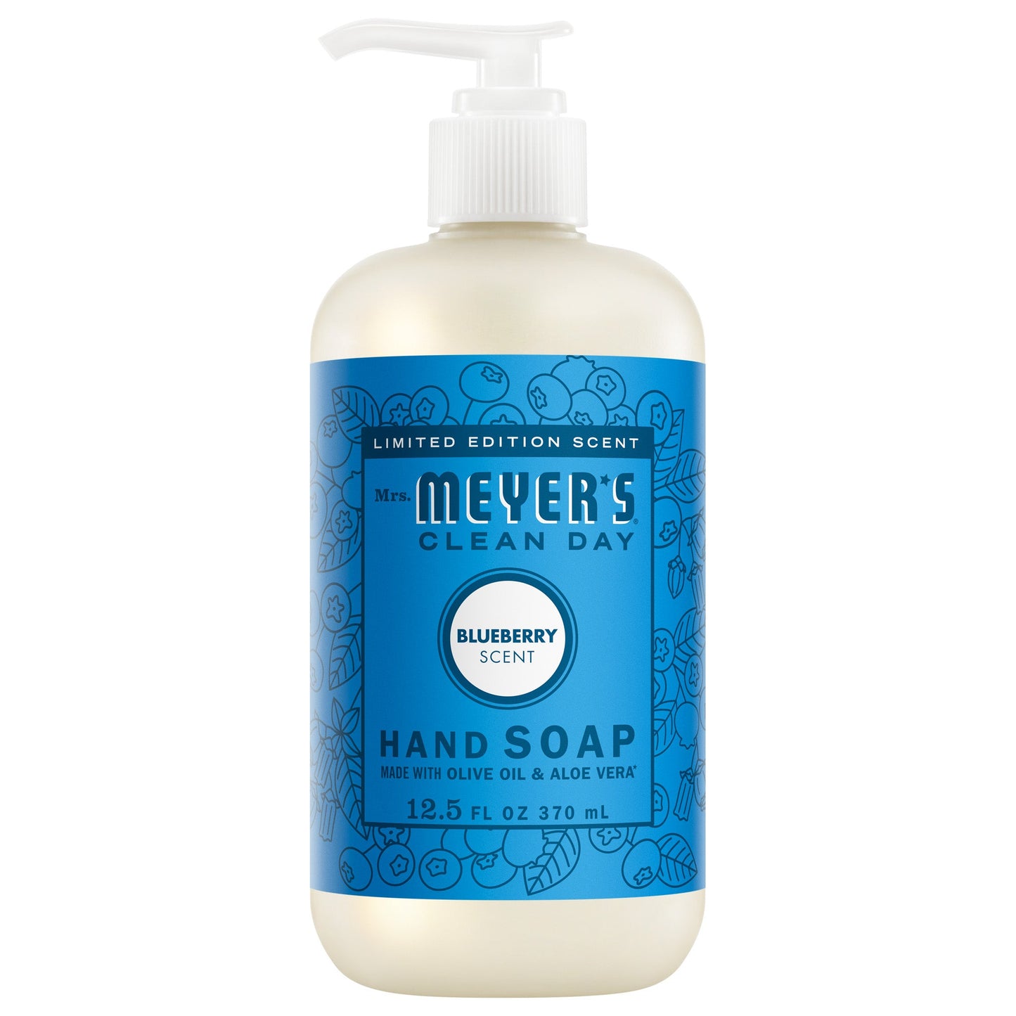 Mrs. Meyer's Clean Day Blueberry Liquid Hand Soap Home Essential