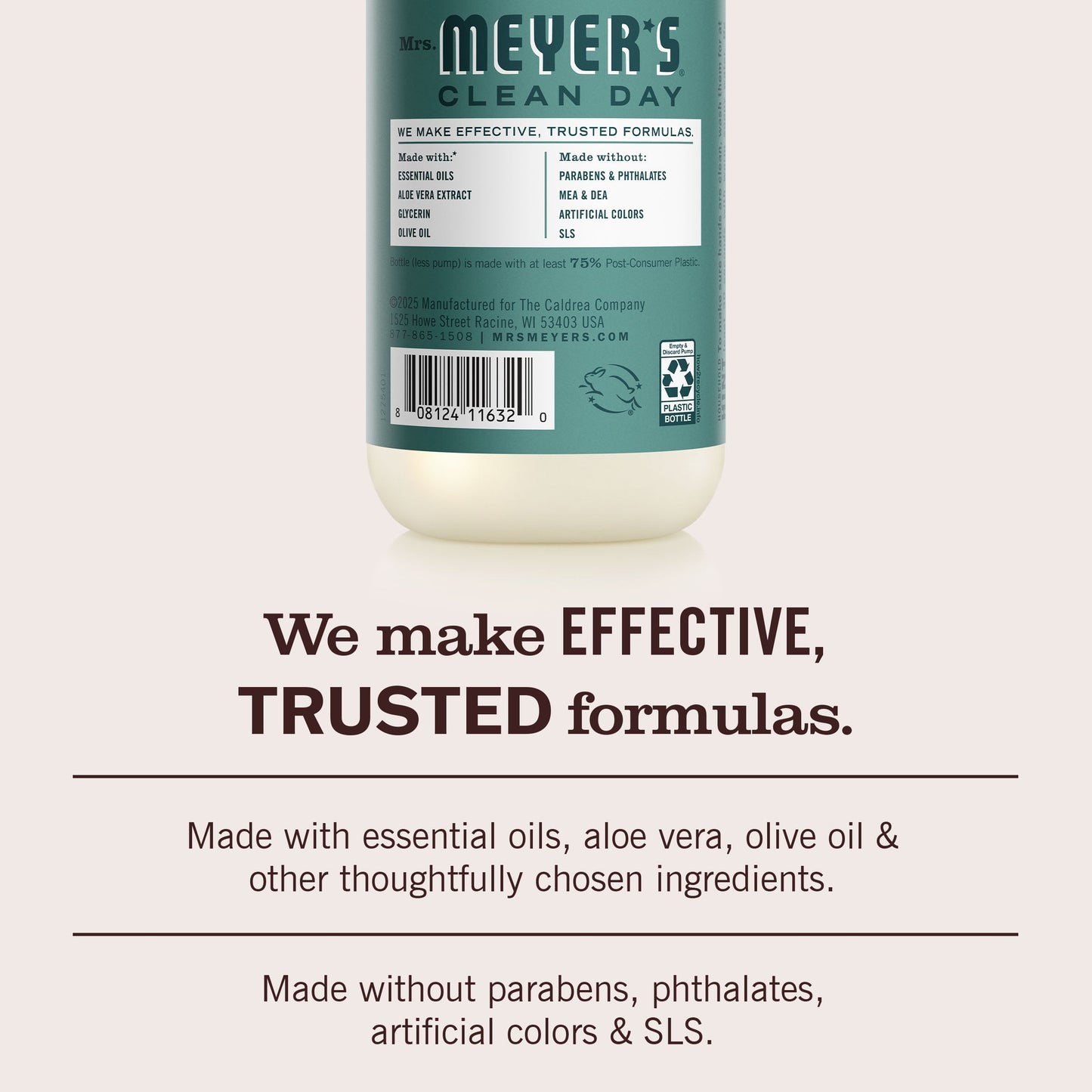 Mrs. Meyer's Clean Day Eucalyptus Liquid Hand Soap Home Essential