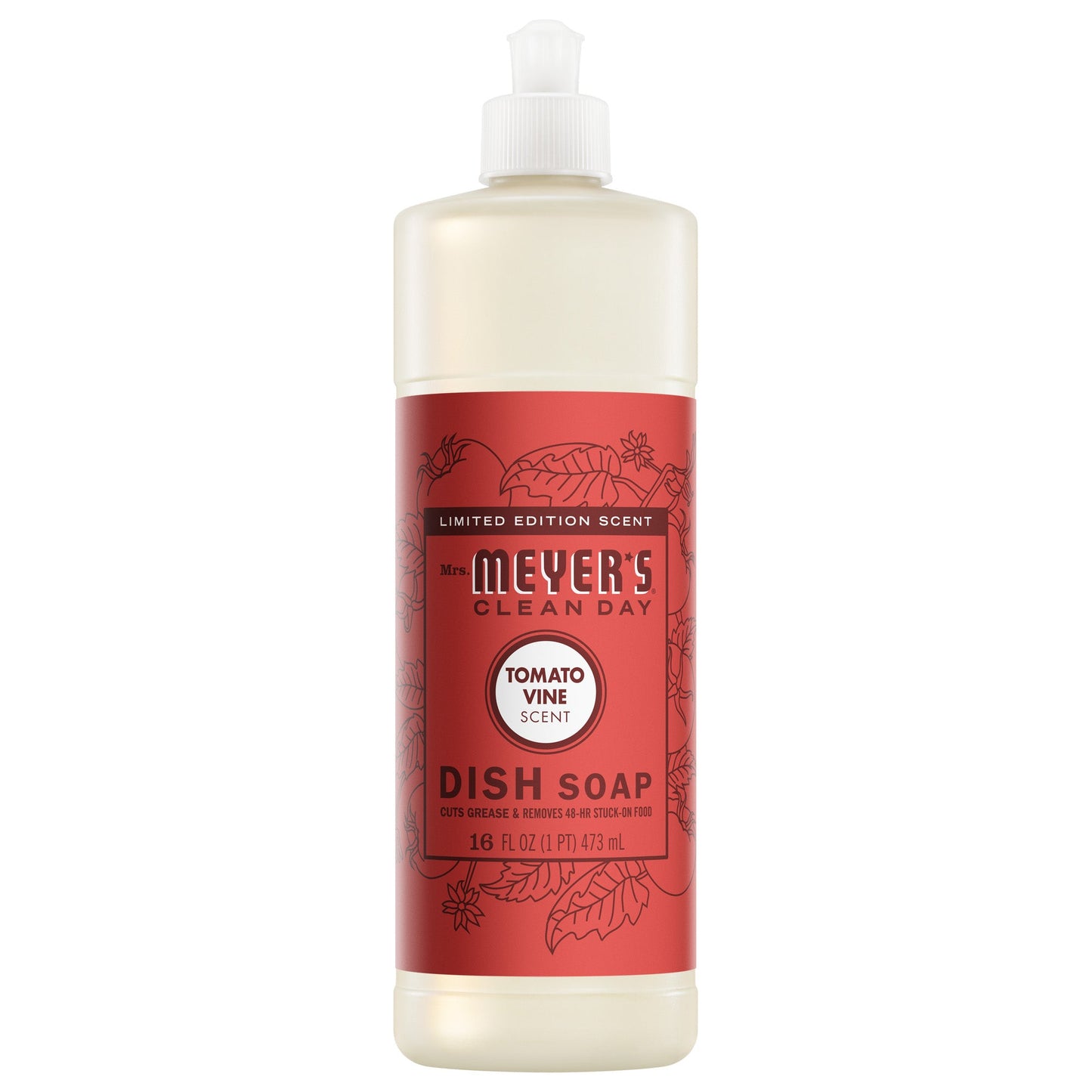 Mrs. Meyer's Clean Day Tomato Vine Dishwashing Liquid
