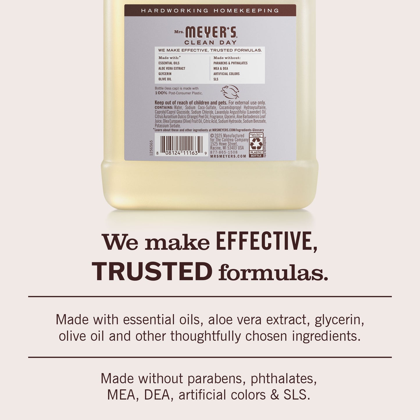 Mrs. Meyer's Clean Day Lavender Liquid Hand Soap Refill Pouch