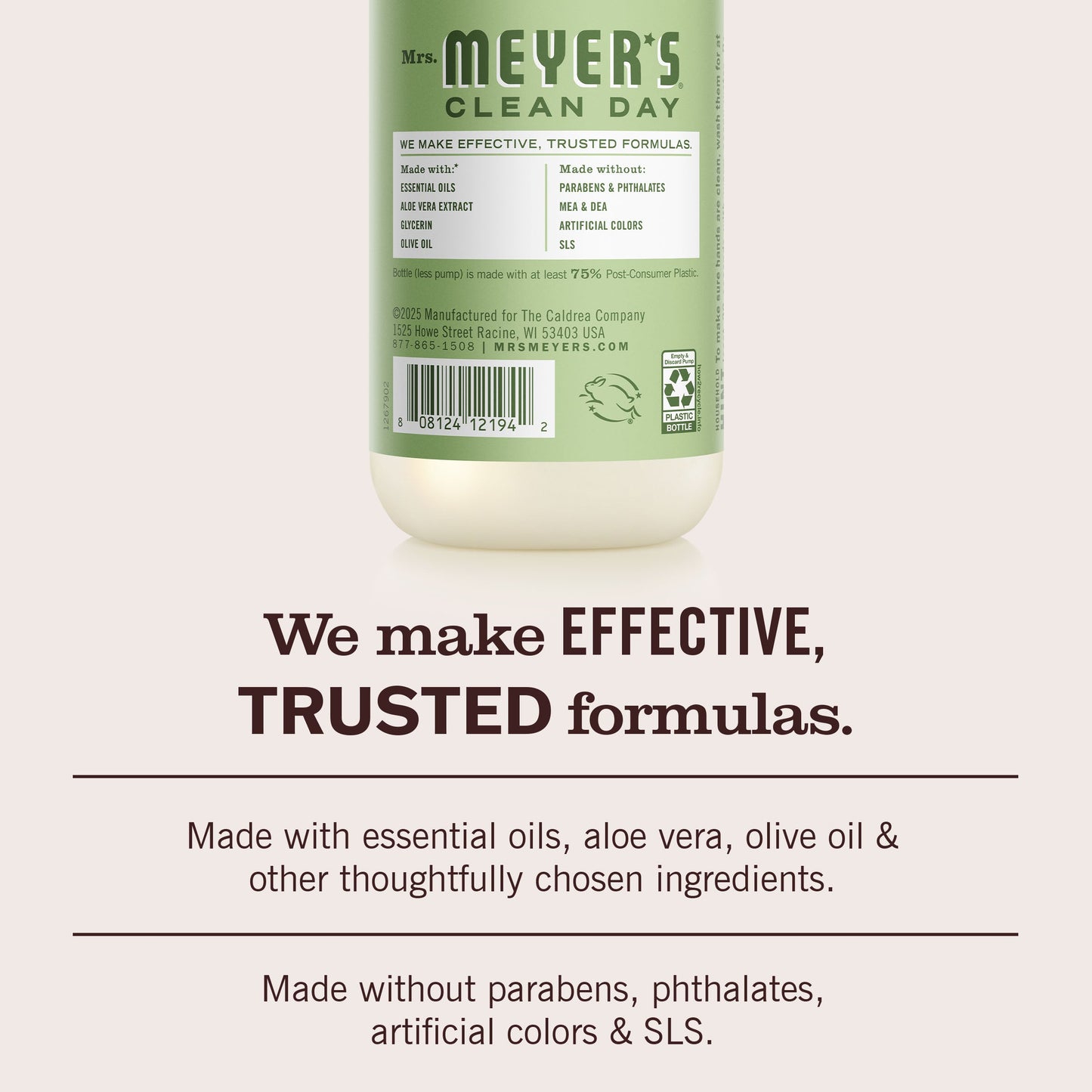 Mrs. Meyer's Clean Day Watercress Liquid Hand Soap Home Essential
