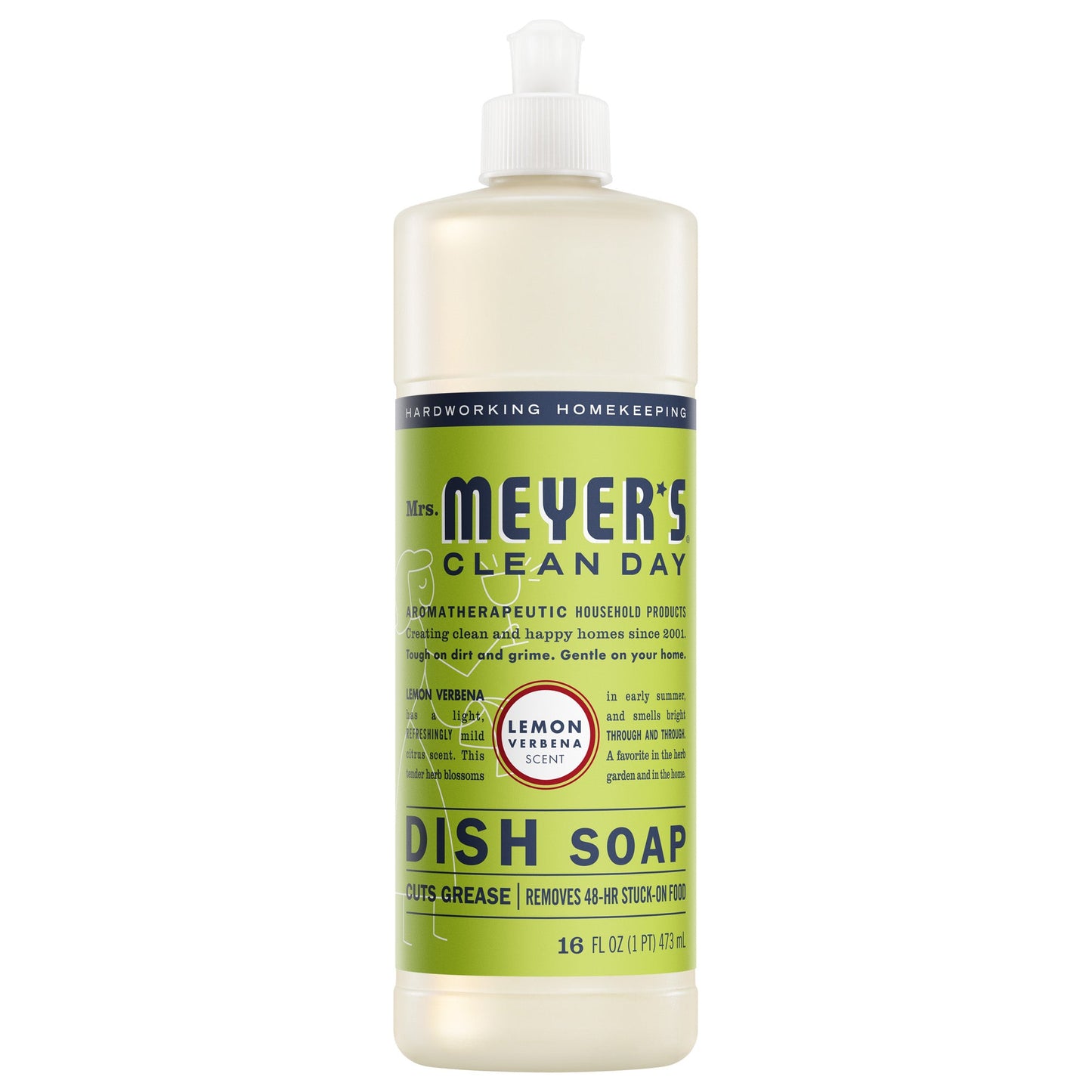 Mrs. Meyer's Clean Day Lemon Verbena Dishwashing Liquid