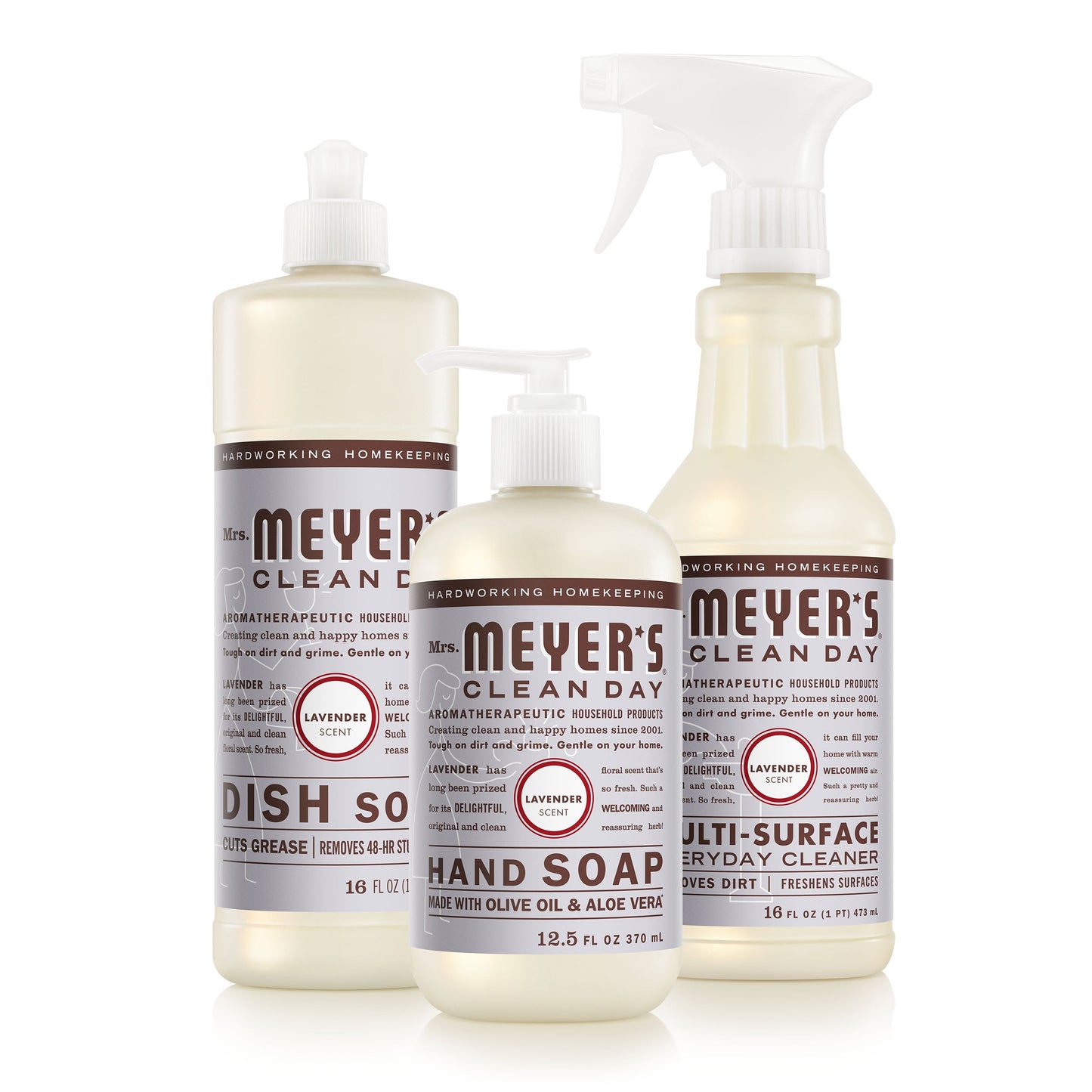 Mrs. Meyer's Clean Day Lavender Kitchen Basics Starter Set
