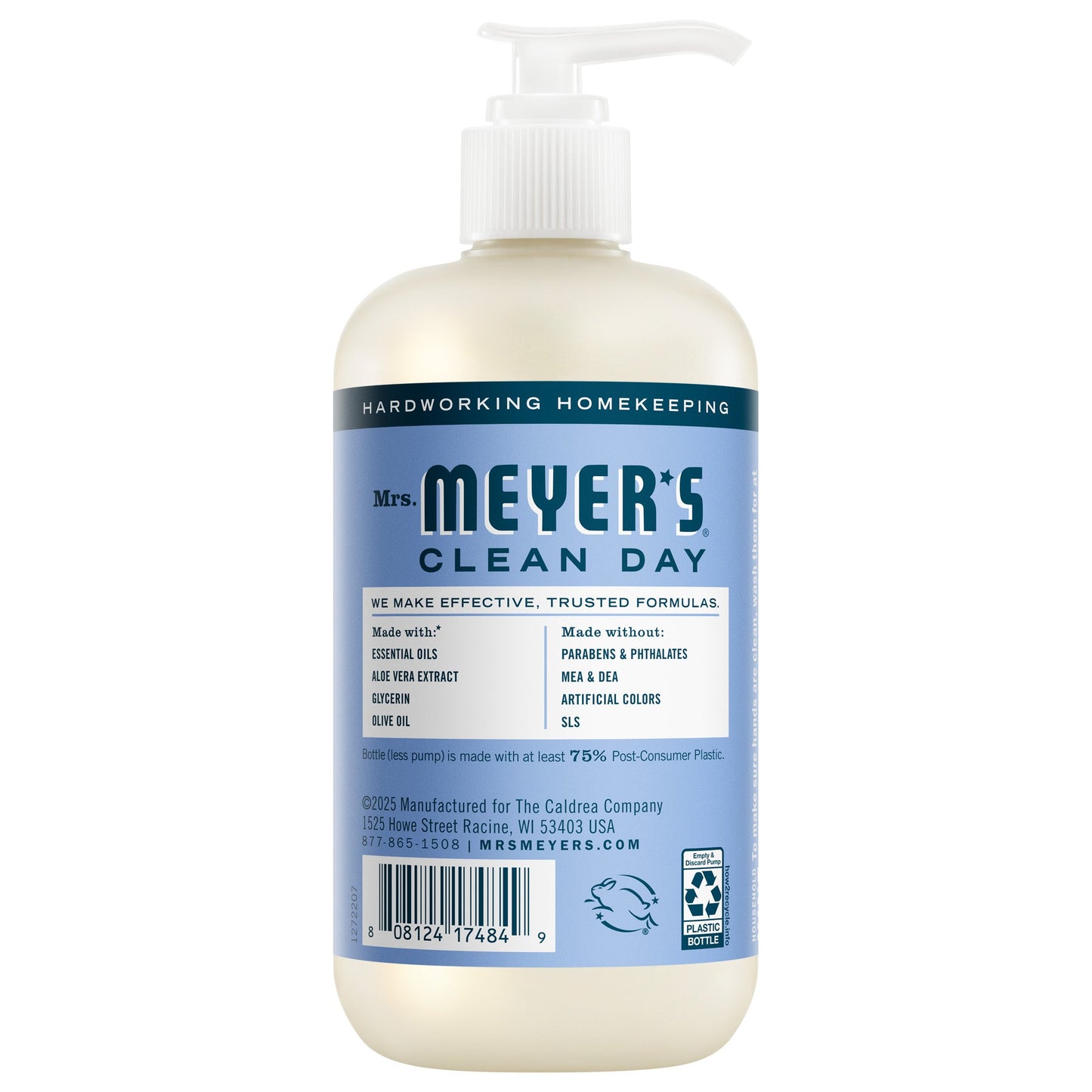 Mrs. Meyer's Clean Day Bluebell Liquid Hand Soap Home Essential